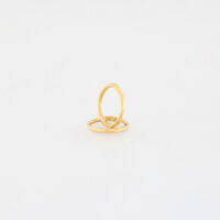 9CT Gold Hollow Sleepers
