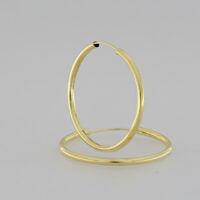 9CT Gold Hollow Sleepers