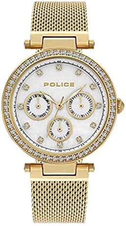 Police Mikkeli Ladies Gold Watch