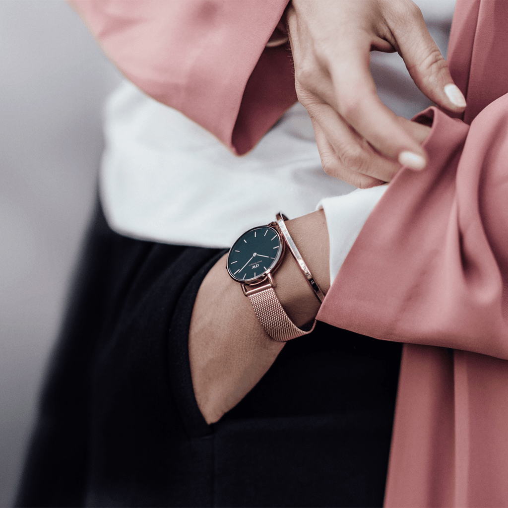 Daniel Wellington Petite Melrose Black