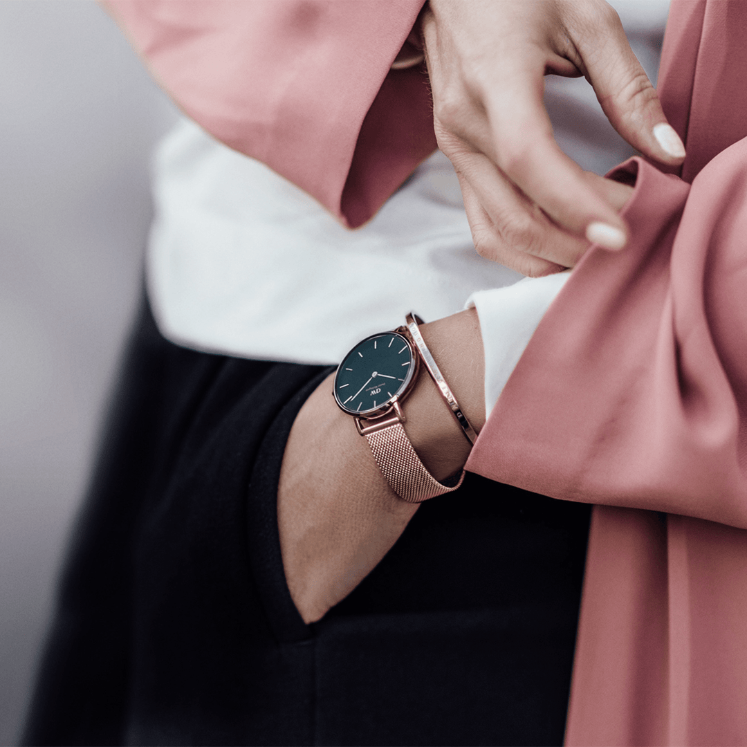 Daniel Wellington Petite Melrose Black