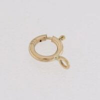 9CT Gold 5mm Bolt Ring Clasp