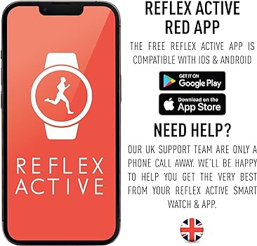 Reflex active light pink series 15 smart calling watch