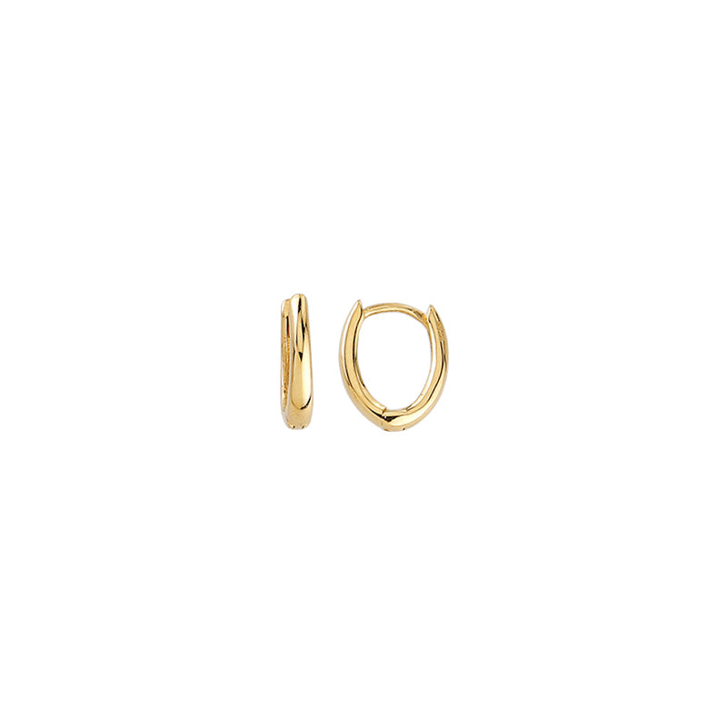 9CT Gold v-shape Huggy