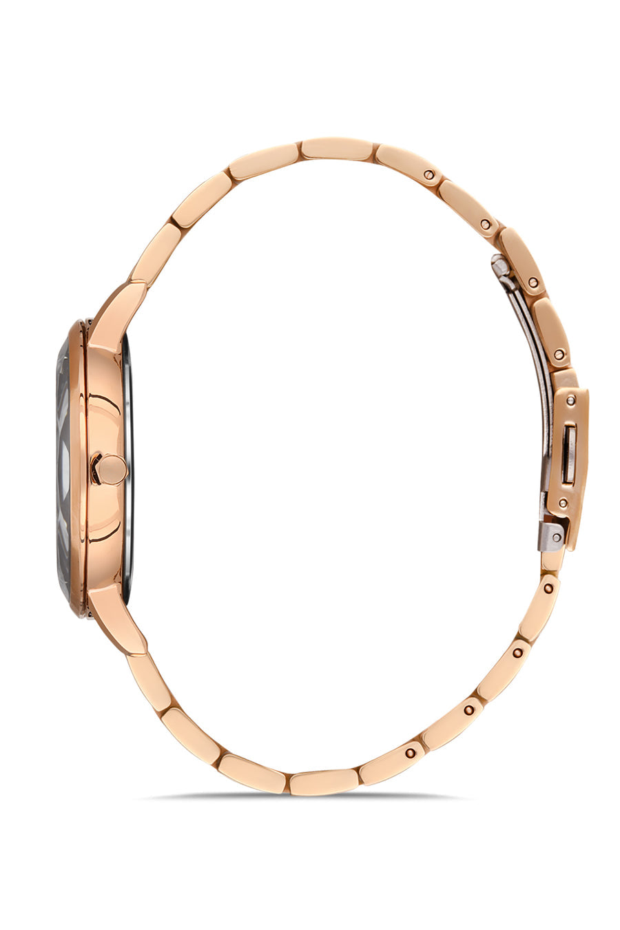 Daniel Klein Rosegold Ladies Facet Face Watch
