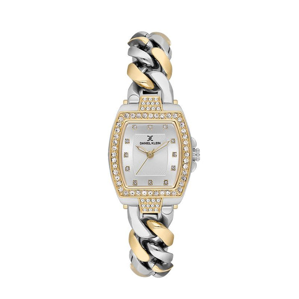 Daniel Klein Two Tone Chain Link Watch