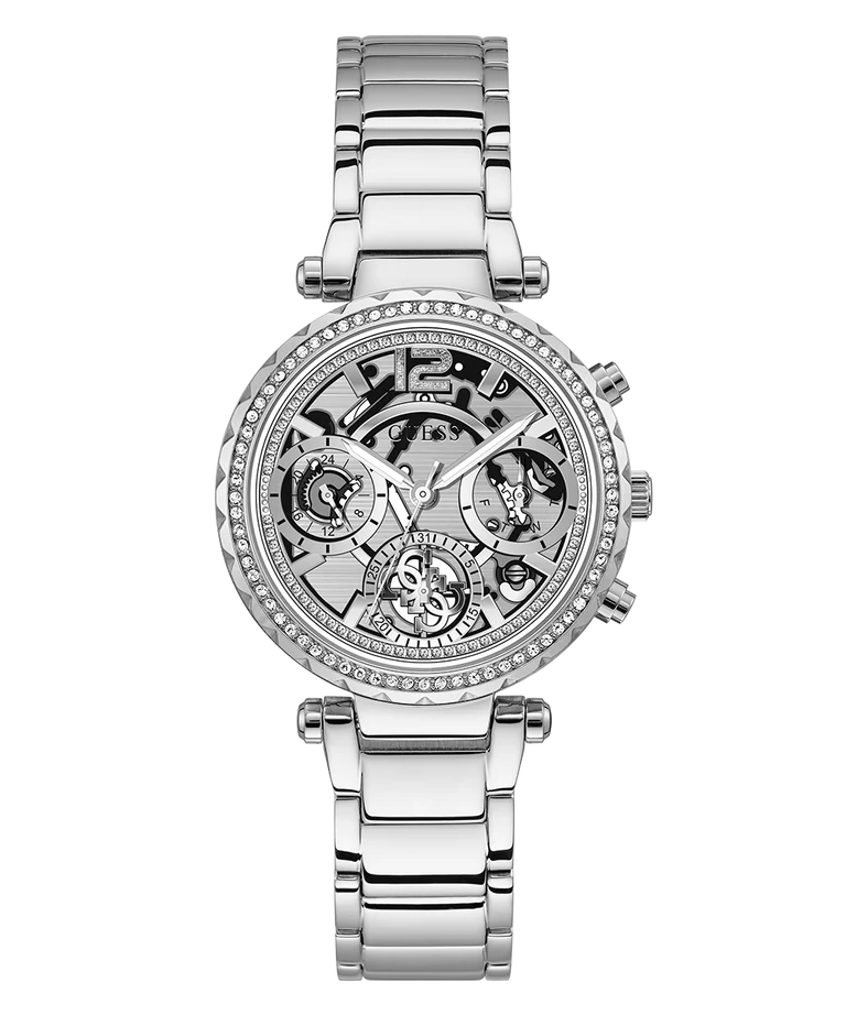 Guess Solstice Silver Ladies Watch