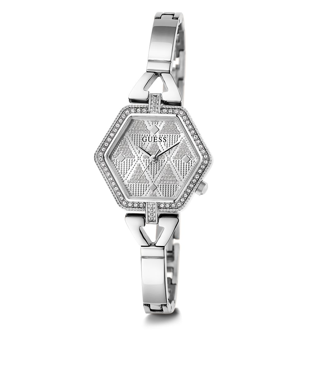 Guess Audrey Silver Ladies Watch