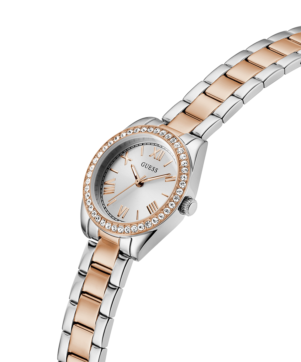 Guess Mini Luna 2 Tone Ladies Watch