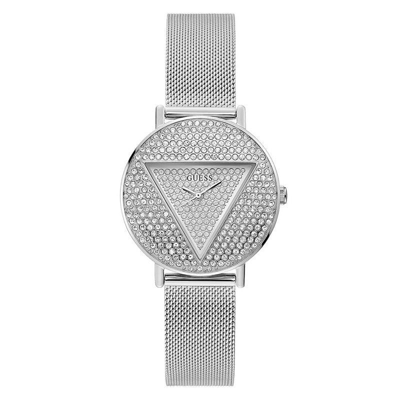 Guess  Iconic Silver Ladies Watch
