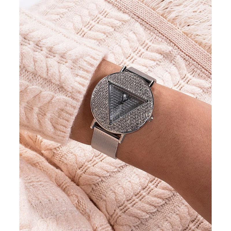 Guess  Iconic Silver Ladies Watch