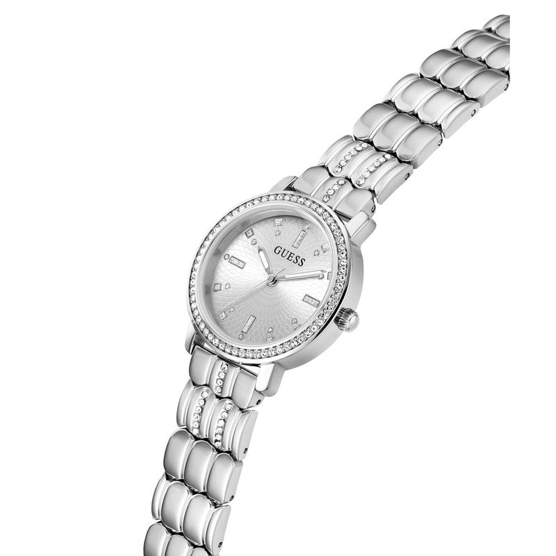 Guess Hayley Silver Ladies Watch