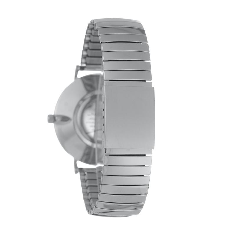 Hallmark Gents Silver Stretch Strap Analog Watch
