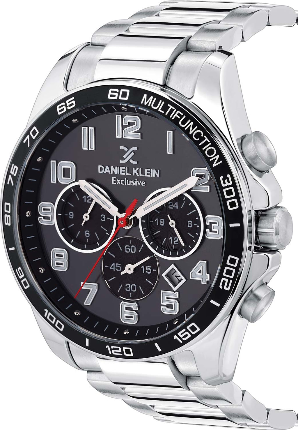 Daniel Klein gents chronograph gun metal