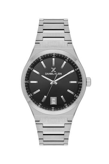 Daniel Klein gents SS black date dial