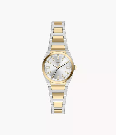 Fossil Everett 2 tone stainless steel