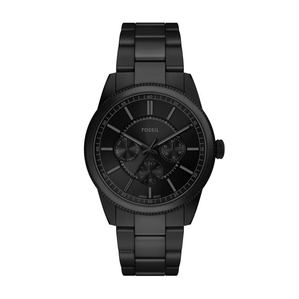 Fossil Pearson black stainless steel