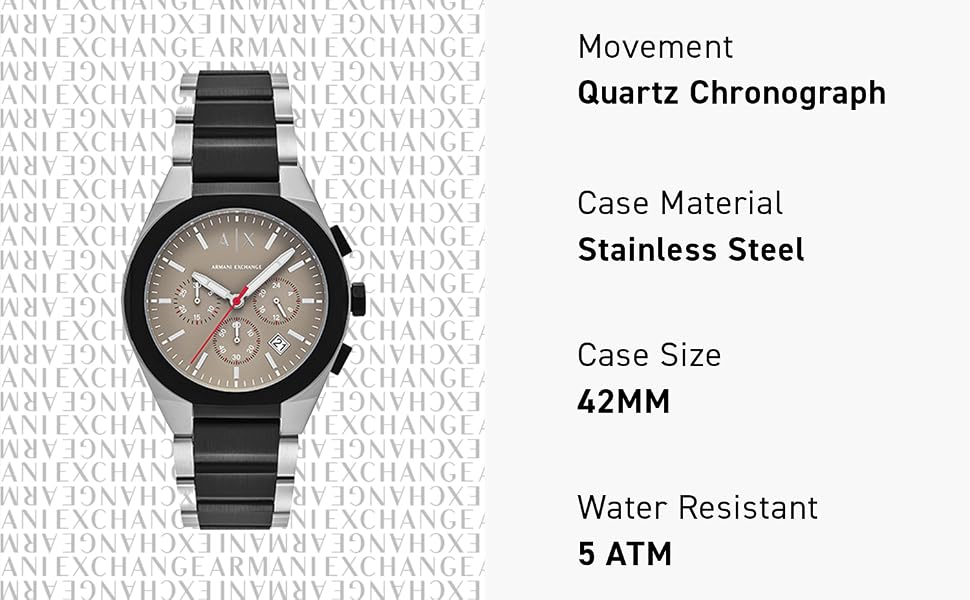Armani Exchange 2 tone Sync