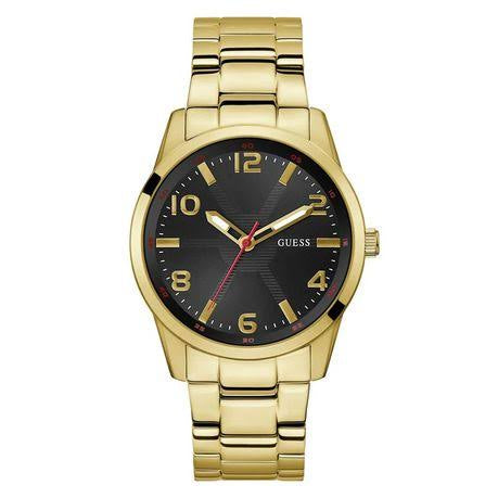 Guess men’s gold tone analog watch