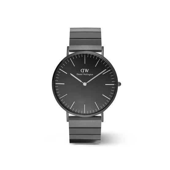 Daniel wellington Black piano brushed onyx