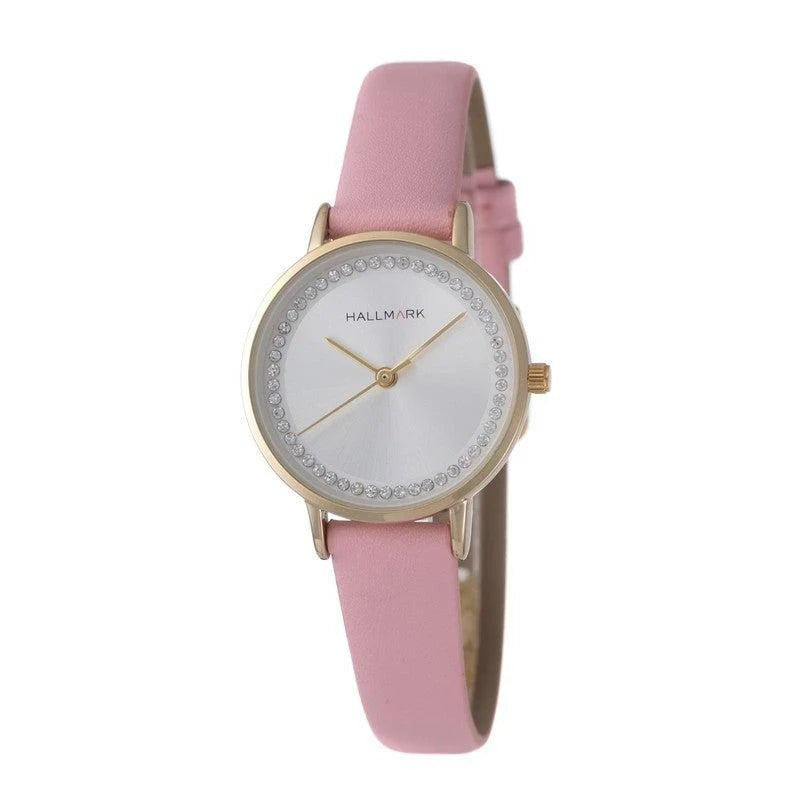 Hallmark ladies pink and gold