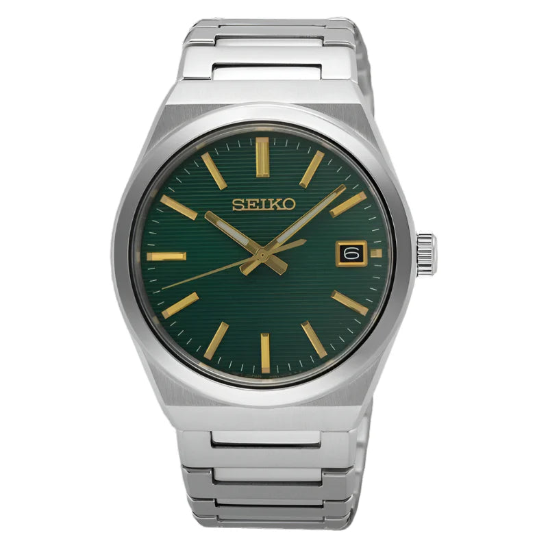 Seiko gents dress green dial