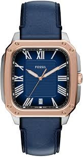Fossil Crosby blue leather