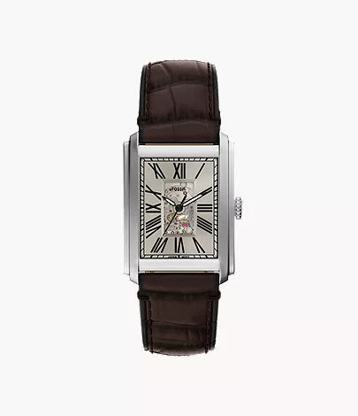 Fossil carraway brown leather