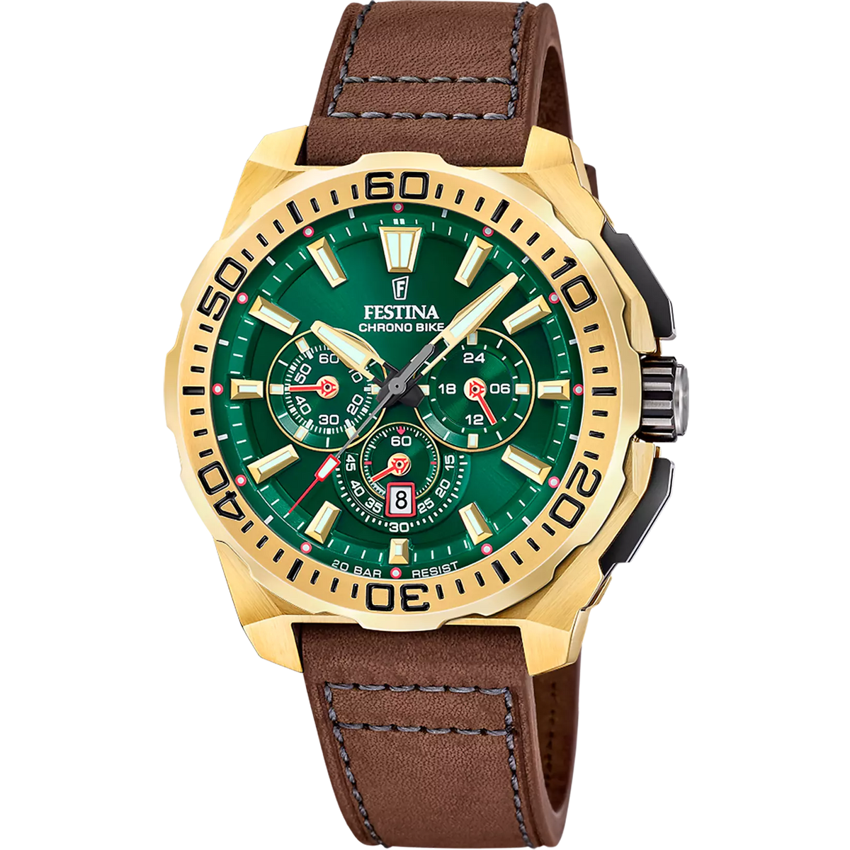 Festina chrono bike leather