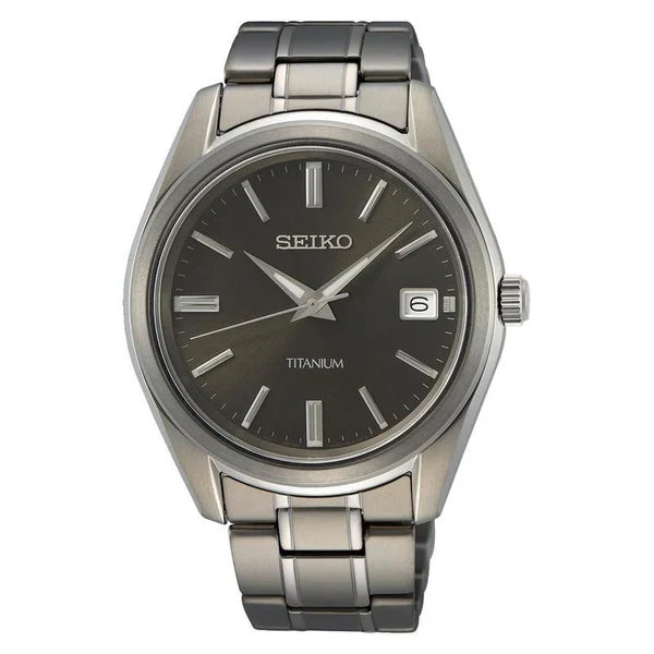 Seiko titanium gun metal