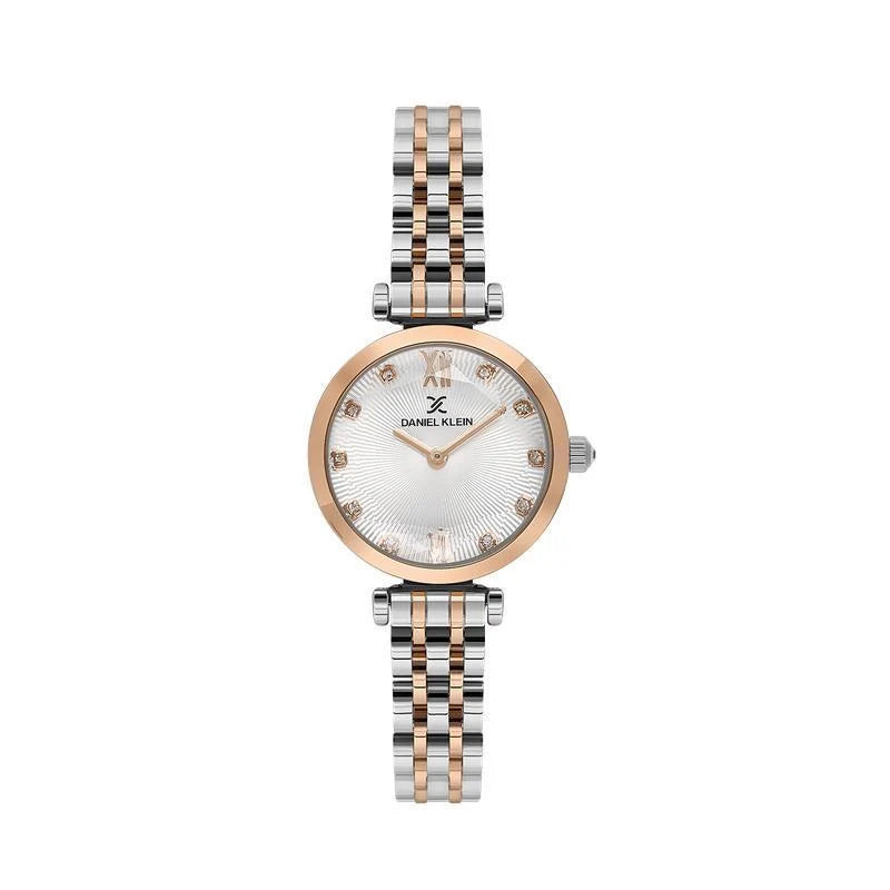 Daniel Klein ladies 2 tone pearly dial
