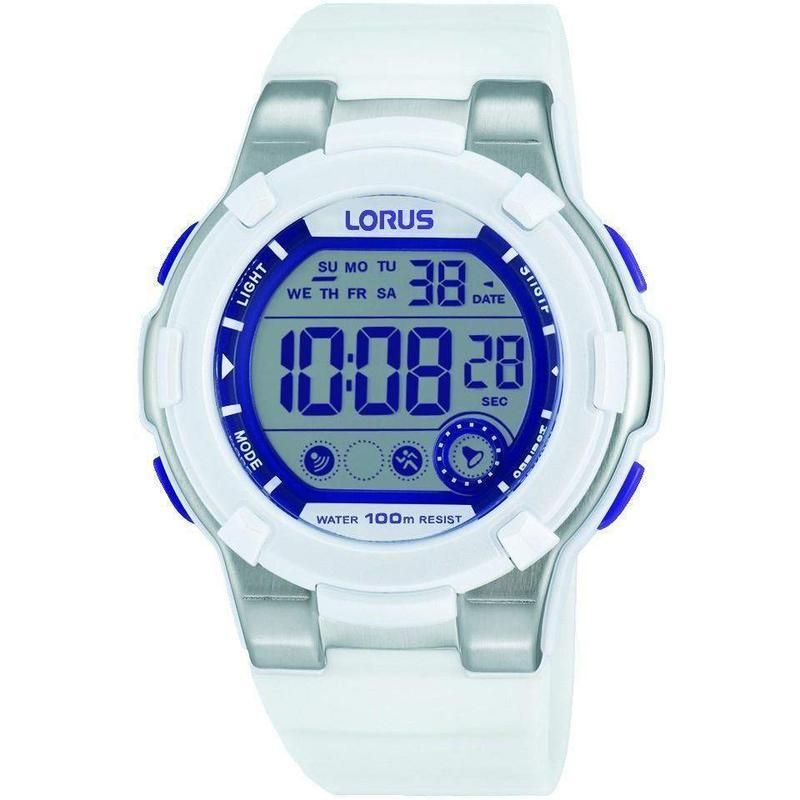 Lorus White Digital Watch