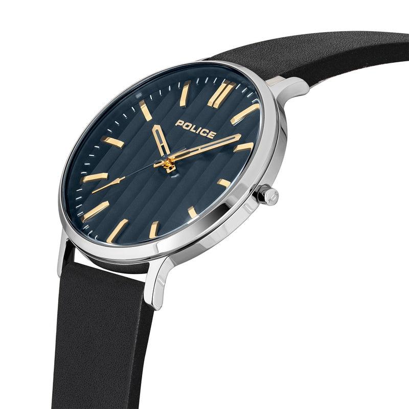 Police Tasman Blue Dial Watch