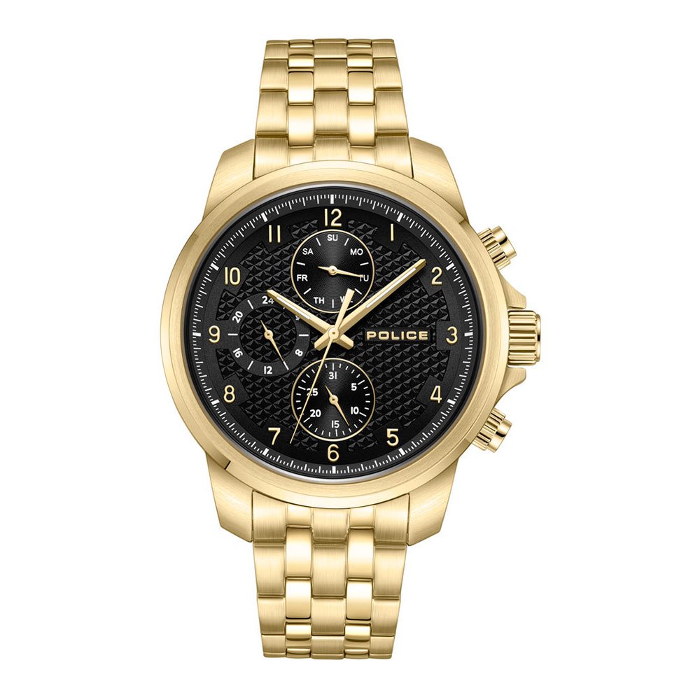 Police Mensor Gold Watch