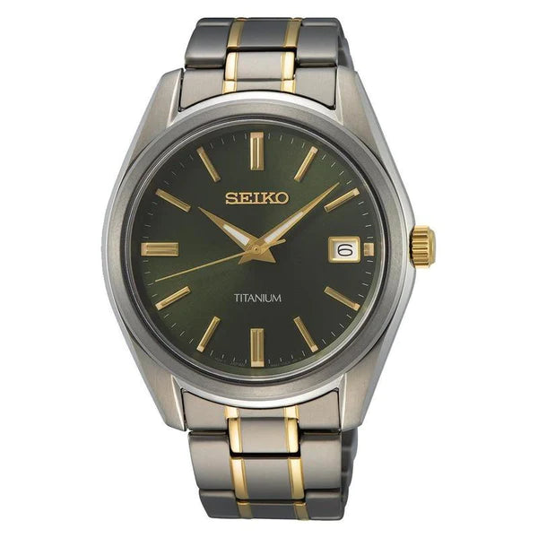 Seiko Titanium Two-tone Watch
