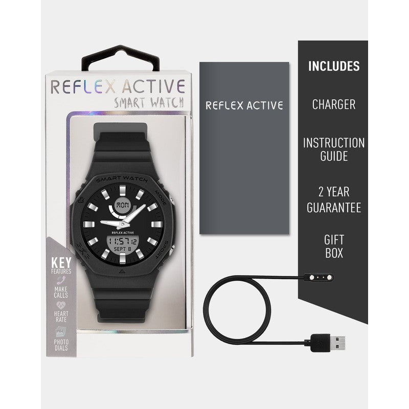Series 26 Reflex Active Black Smart Watch