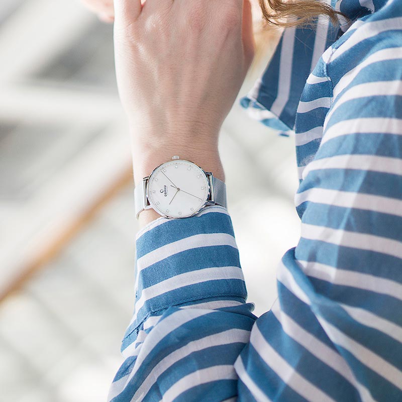 Obaku Vest Steel Ladies Watch