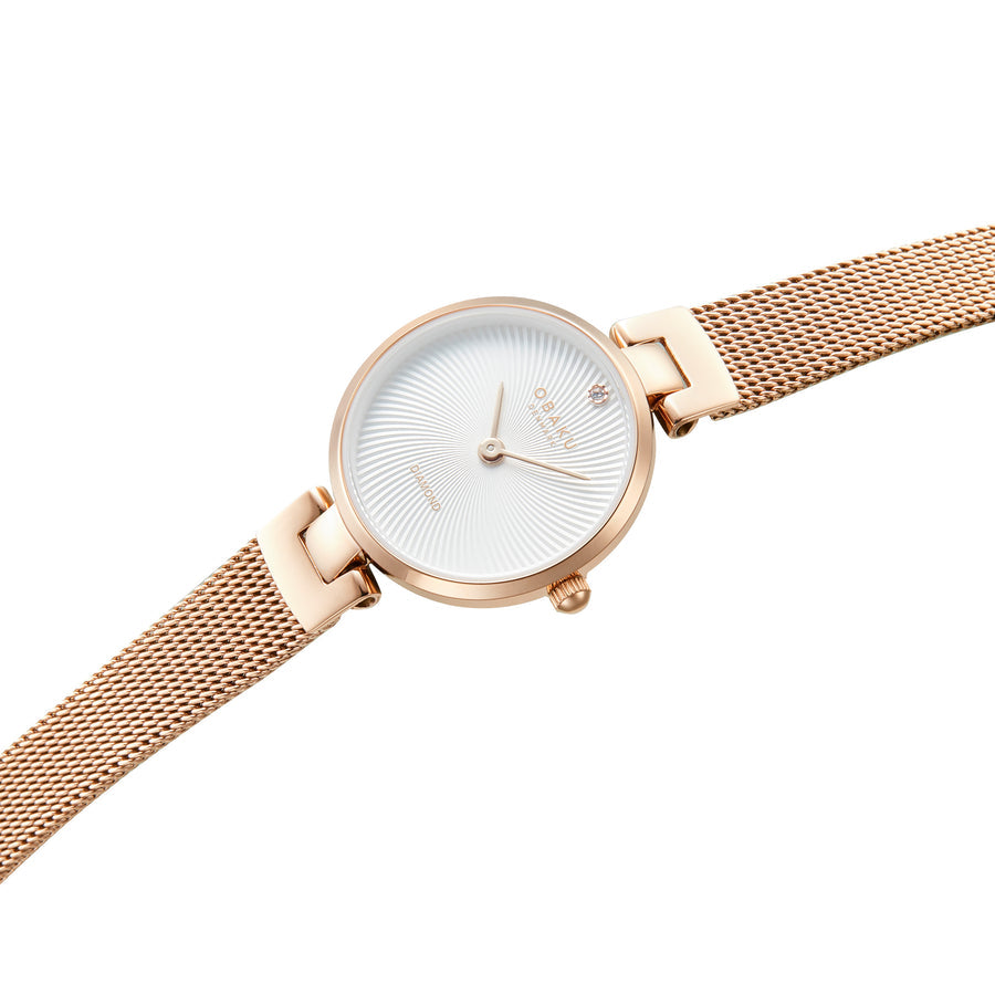 Obaku Diamant Petite Rose
