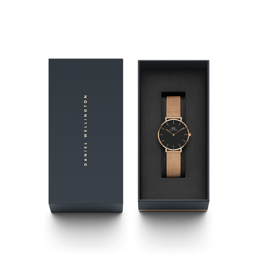Daniel Wellington Petite Melrose Black