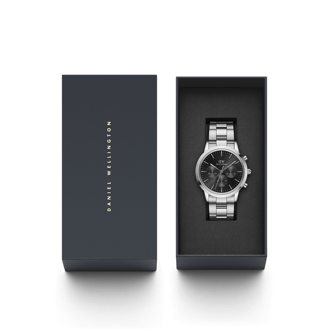 Daniel Wellington Iconic Link Chronograph Onyx S