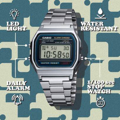 Vintage Casio Silver Watch