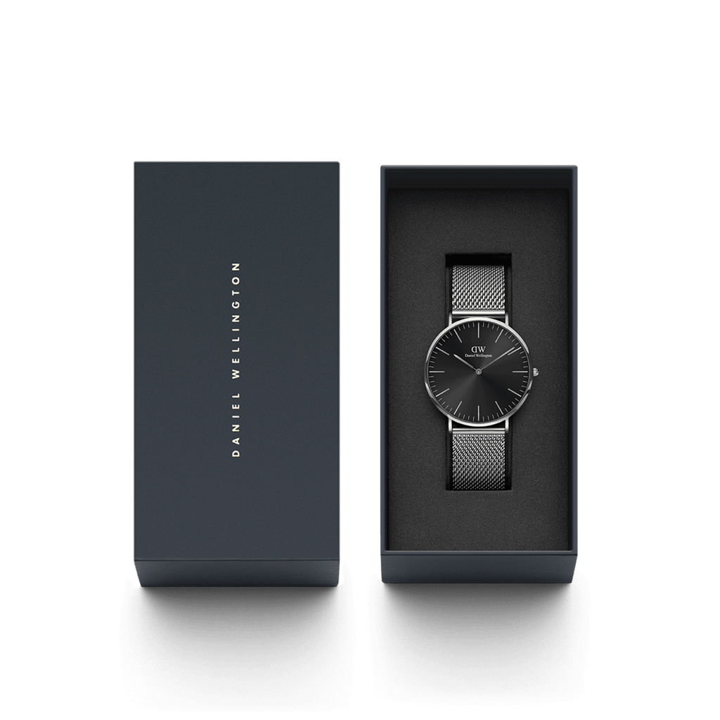 Daniel Wellington Classic Mesh Onyx