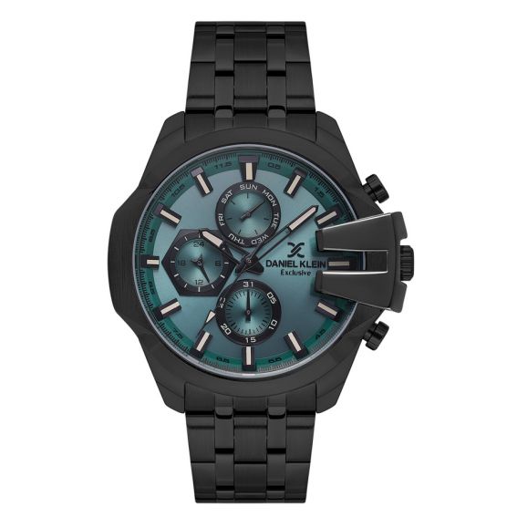 Daniel Klein Exclusive Black Multi Dial Marine Face