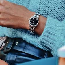 Daniel Wellington Iconic Link Silver Black 28mm
