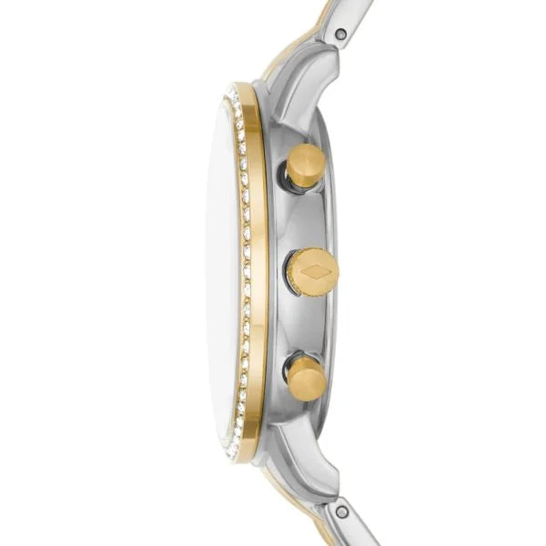 Fossil Women Neutra Chronograph Two-Tone Stainless Steel Watch
