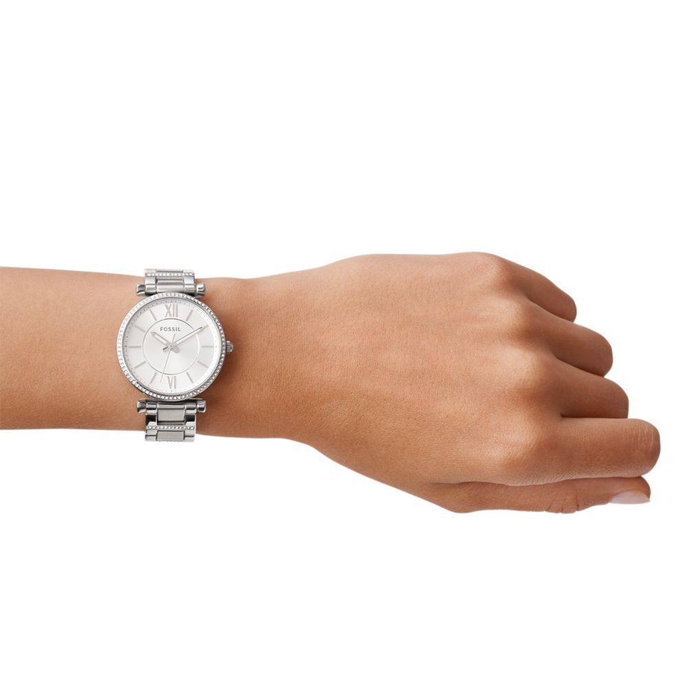Fossil Carlie Stainless Steel Watch