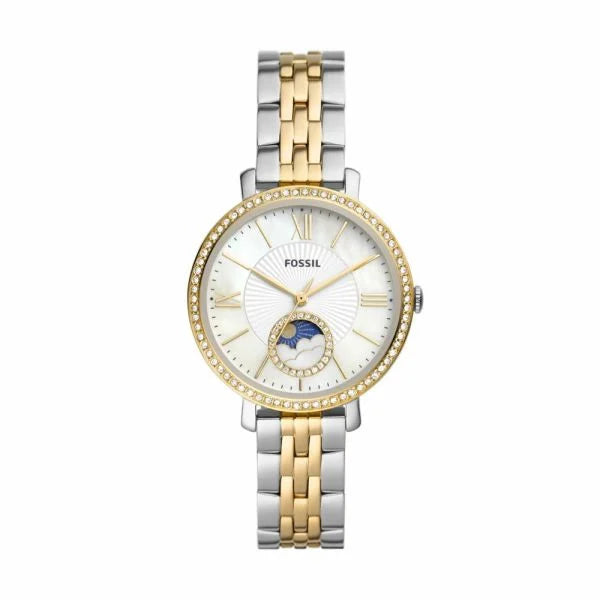 Fossil Women's Jacqueline Multifunction Two-Tone Stainless Steel Watch