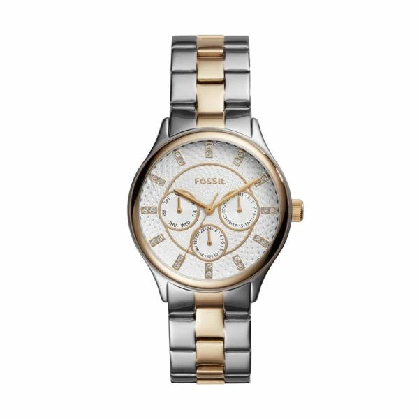 Fossil Women's Modern Sophisticate Multifunction Two-Tone Stainless Steel Watch