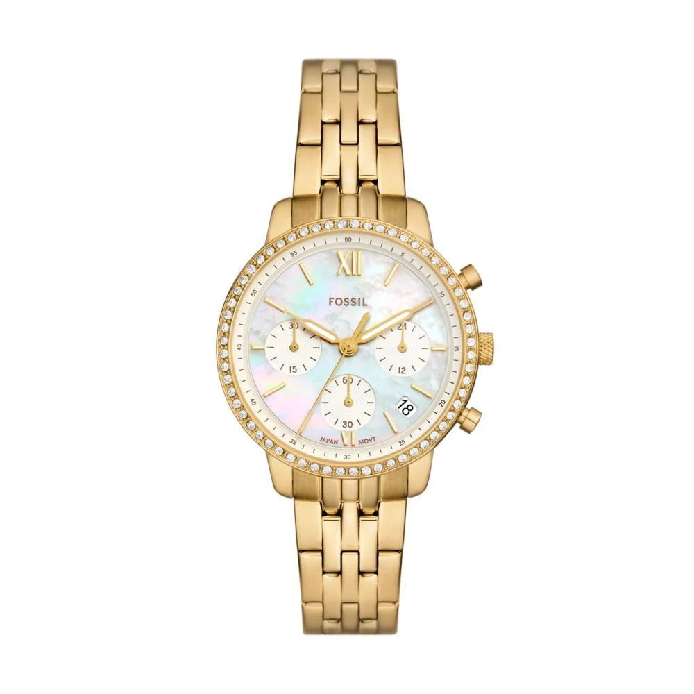 Fossil Women's Neutra Chronograph, Gold-Tone Stainless Steel Watch