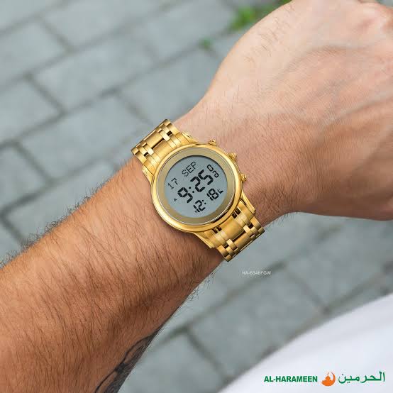 Al Harameen Gold Unisex Watch